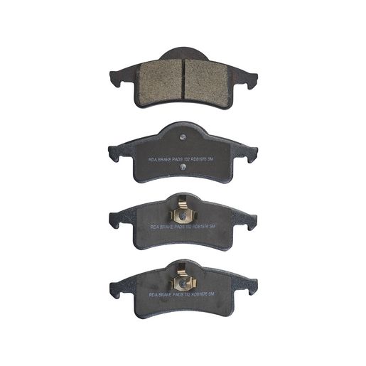 RDA Brakes — RDA GP Max General Purpose Low Metallic Brake Pad Set — part number RDB1976