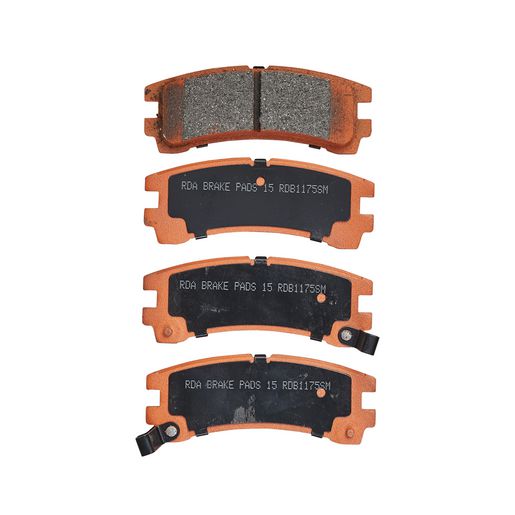 RDA Brakes — RDA GP Max General Purpose Low Metallic Brake Pad Set — part number RDB1175