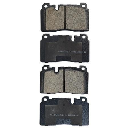 RDA Brakes — RDA GP Max General Purpose Low Metallic Brake Pad Set — part number RDB2239