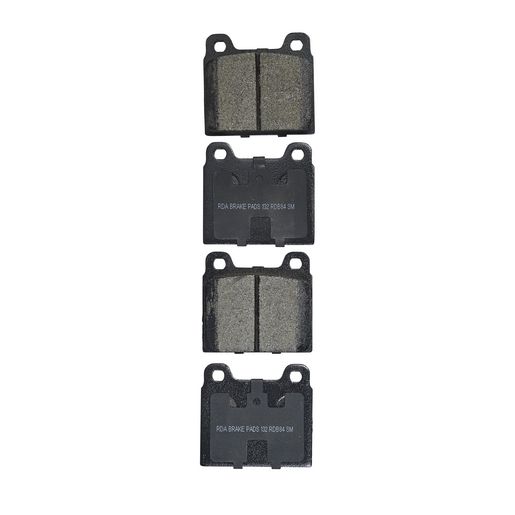 RDA Brakes — RDA GP Max General Purpose Low Metallic Brake Pad Set — part number RDB84