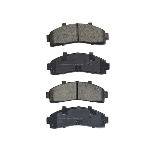 RDA Brakes — RDA GP Max General Purpose Low Metallic Brake Pad Set — part number RDB7532