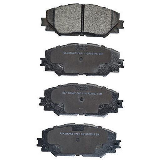 RDA Brakes — RDA GP Max General Purpose Low Metallic Brake Pad Set — part number RDB1933