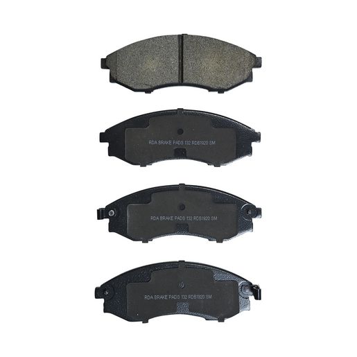 RDA Brakes — RDA GP Max General Purpose Low Metallic Brake Pad Set — part number RDB1920