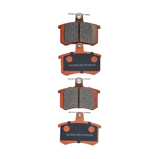 RDA Brakes — RDA GP Max General Purpose Low Metallic Brake Pad Set — part number RDB222