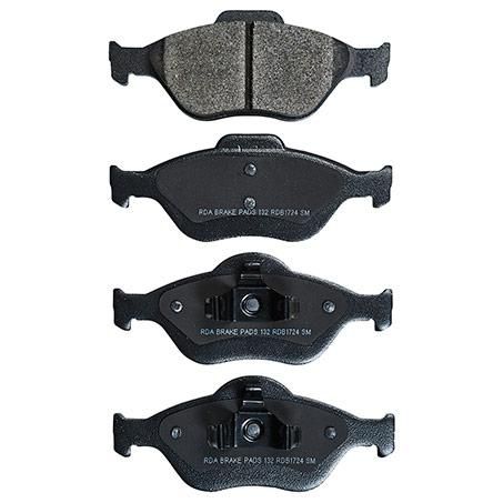 RDA Brakes — RDA GP Max General Purpose Low Metallic Brake Pad Set — part number RDB1724