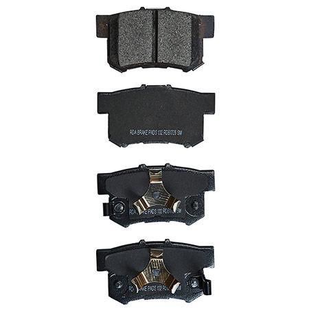 RDA Brakes — RDA GP Max General Purpose Low Metallic Brake Pad Set — part number RDB1728