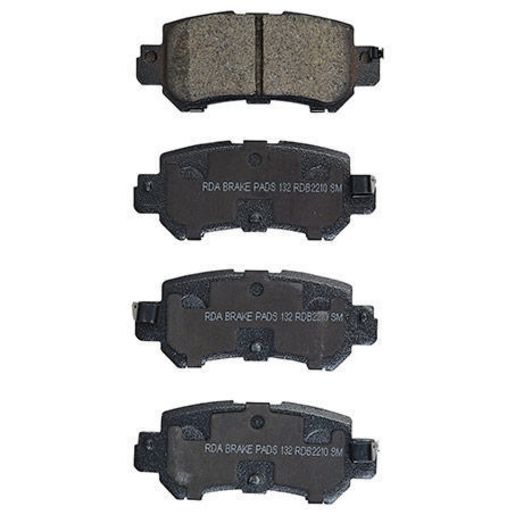 RDA Brakes — RDA GP Max General Purpose Low Metallic Brake Pad Set — part number RDB2210