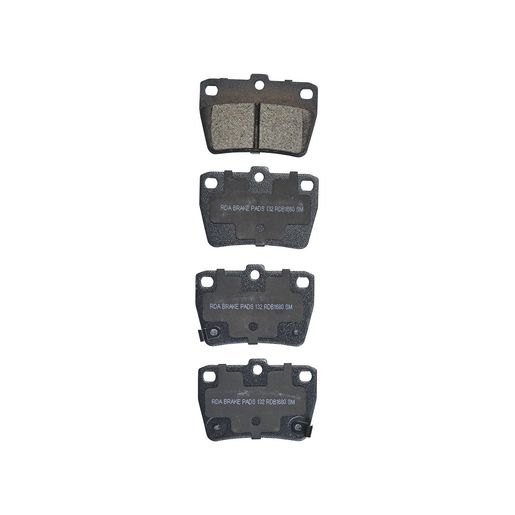 RDA Brakes — RDA GP Max General Purpose Low Metallic Brake Pad Set — part number RDB1680