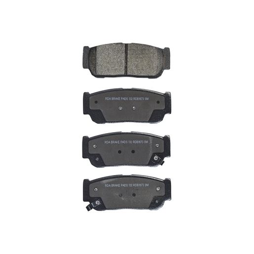 RDA Brakes — RDA GP Max General Purpose Low Metallic Brake Pad Set — part number RDB1673