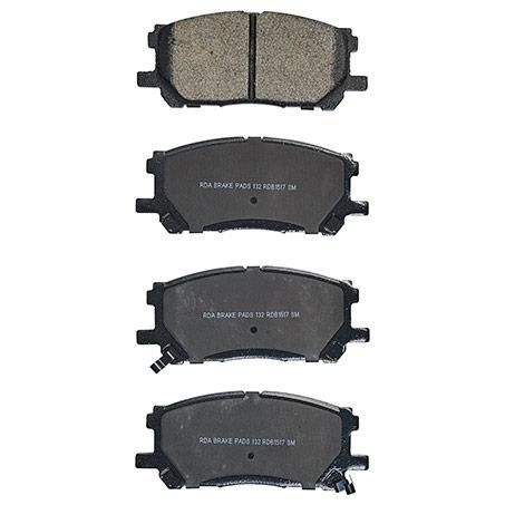 RDA Brakes — RDA GP Max General Purpose Low Metallic Brake Pad Set — part number RDB1517