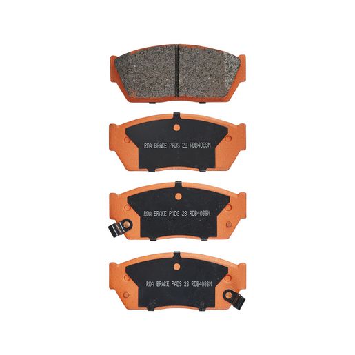 RDA Brakes — RDA GP Max General Purpose Low Metallic Brake Pad Set — part number RDB408