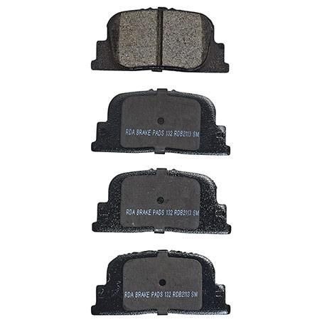RDA Brakes — RDA GP Max General Purpose Low Metallic Brake Pad Set — part number RDB2113