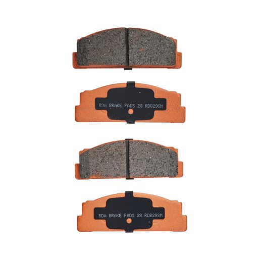 RDA Brakes — RDA GP Max General Purpose Low Metallic Brake Pad Set — part number RDB29