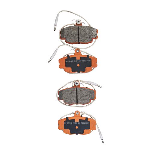 RDA Brakes — RDA GP Max General Purpose Low Metallic Brake Pad Set — part number RDB270