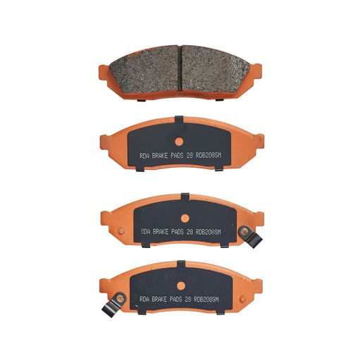 RDA Brakes — RDA GP Max General Purpose Low Metallic Brake Pad Set — part number RDB280