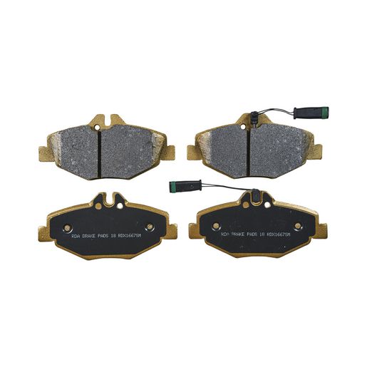 RDA Brakes — RDA Brakes Extreme Heavy Duty Brake Pad Set — part number RDX1667SM