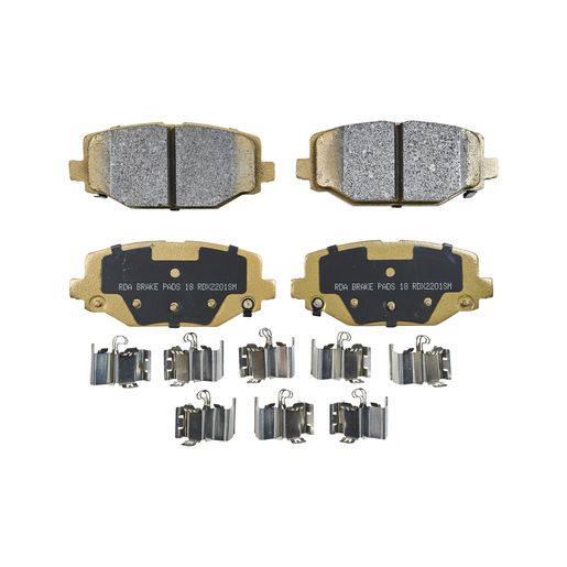 RDA Brakes — RDA Brakes Extreme Heavy Duty Brake Pad Set — part number RDX2201SM