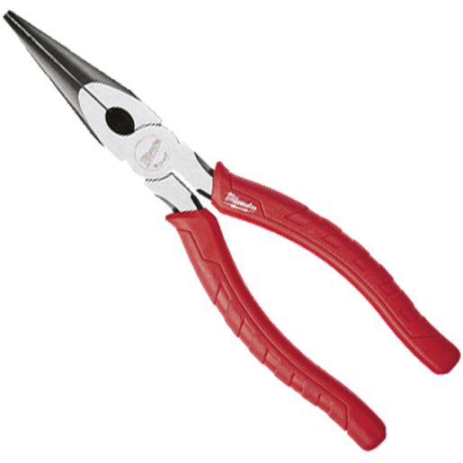 MILWAUKEE — Milwaukee 203mm (8In) Long Nose Pliers — part number 48226101