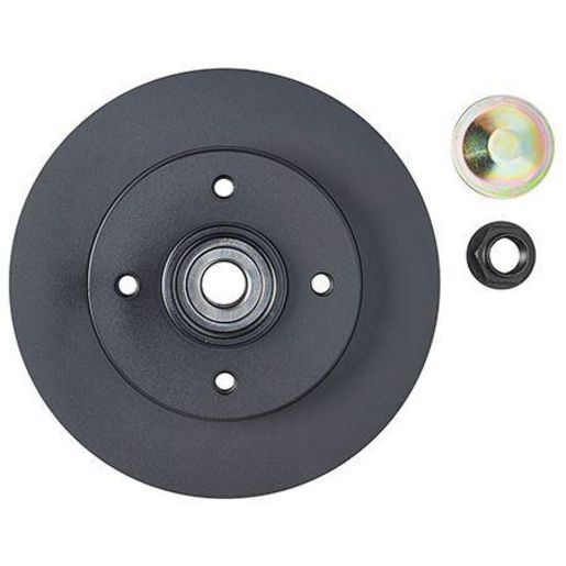RDA Brakes — RDA Brakes Standard Disc Brake Rotor Solid 249mm — part number RDA7356