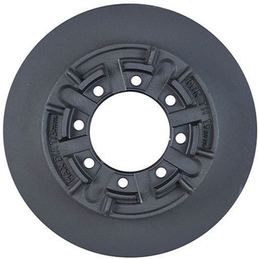 RDA Brakes — RDA Brakes Standard Disc Brake Rotor Solid 289mm — part number RDA7342