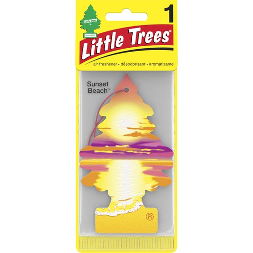 LITTLE TREES — Little Trees Car Air Freshener - Sunset Beach Scent — part number U1P-17177