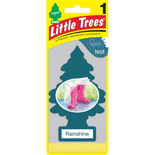 LITTLE TREES — Little Trees Car Air Freshener - Rain Shine Scent — part number U1P-10249