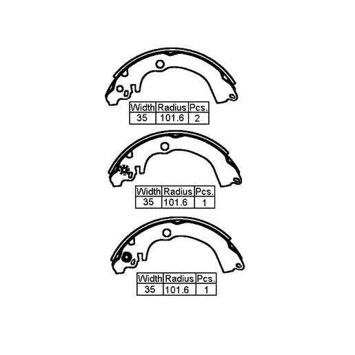 Remsa — B/S R SUB IMPREZA LEGACY 90- 202 — part number XK7744 N