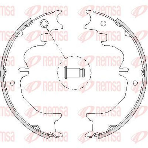 Remsa — B/S H TOY L/CRUSIER PRADO 75- 210 — part number X4727 00 N