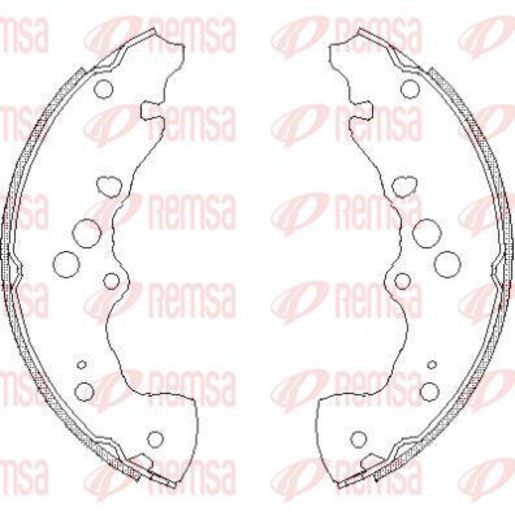 Remsa — B/S R SUZ GRAND VITARA TX92 2.7L — part number XK9968 N