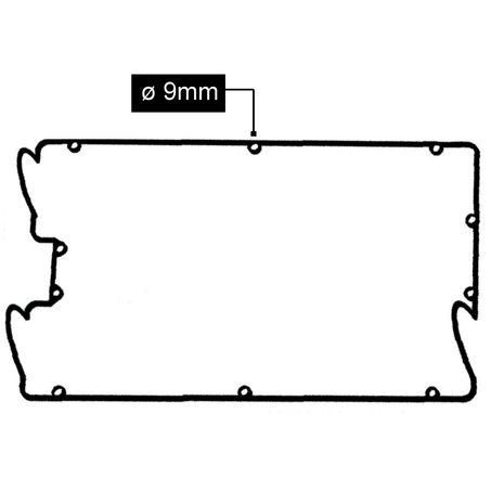 Permaseal — Permaseal Valve Cover Gasket - Plastic Cover — part number RC0025