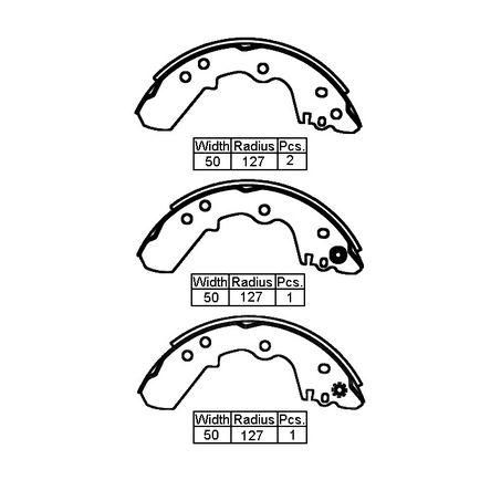 XP — B/S R HOL FASTER 2X4 RODEO 4X4 254mm — part number XK4452 N