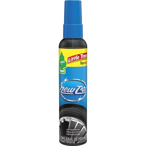 LITTLE TREES — Little Trees Car Air Freshener - Spray New Car Scent 99g — part number UPS-06389