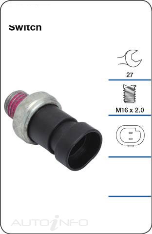 Tridon — Tridon Oil Pressure Switch (Light) — part number TPS124