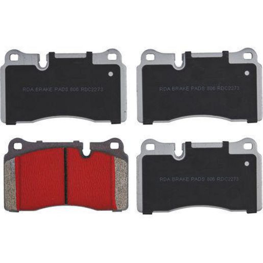 RDA Brakes — RDA Phantom Ceramic Brake Pad Set — part number RDC2273