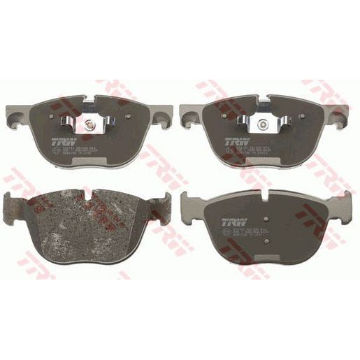 TRW — TRW Electric Blue EV Hybrid Brake Pad Set (DB2006) — part number GDB1726BTE