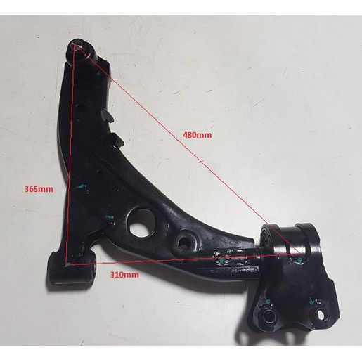 Sas Auto Parts — Nolathane - Control arm - complete front lower left — part number LA319R