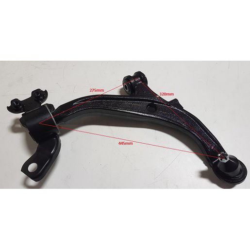 Sas Auto Parts — Nolathane - Control arm - complete front lower left — part number LA504R