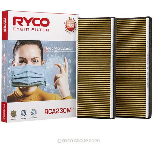 Ryco Filters — Ryco Cabin Air Filter - N99 Medical Grade — part number RCA230M