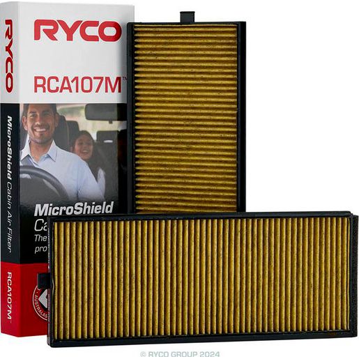 Ryco Filters — Ryco Cabin Air Filter - Microshield — part number RCA107M