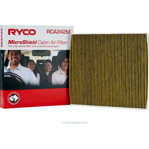 Ryco Filters — Ryco Cabin Air Filter - Microshield — part number RCA242M