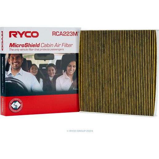 Ryco Filters — Ryco Cabin Air Filter - Microshield — part number RCA223M