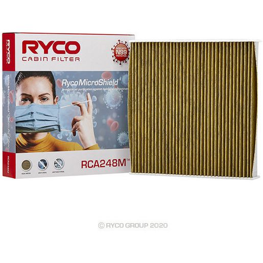 Ryco Filters — Ryco Cabin Air Filter - N99 Medical Grade — part number RCA248M