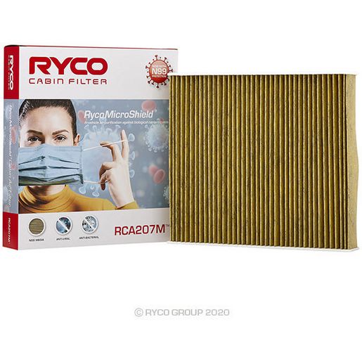 Ryco Filters — Ryco Cabin Air Filter - Microshield — part number RCA207M