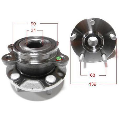 Sas Auto Parts — SAS Wheel Hub — part number HA5079