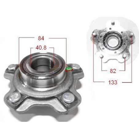 Sas Auto Parts — SAS Wheel Hub — part number HA5091
