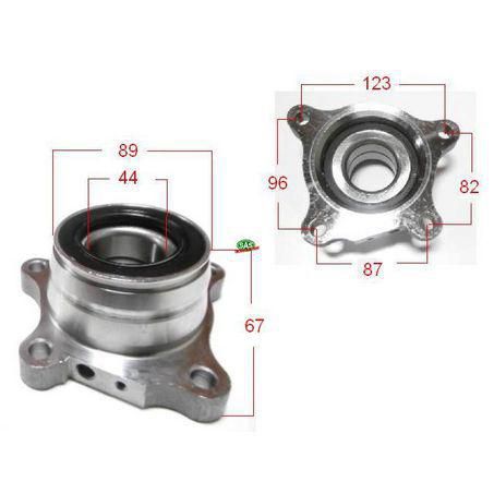 Sas Auto Parts — SAS Wheel Hub — part number HA6038