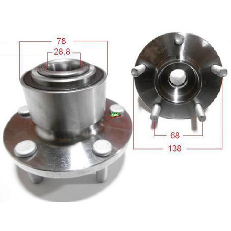 Sas Auto Parts — SAS Wheel Hub — part number HA2014