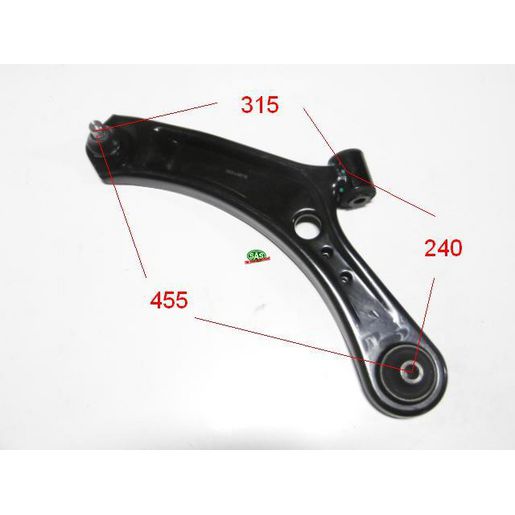 Sas Auto Parts — Nolathane - Control arm - complete front lower left — part number LA611L
