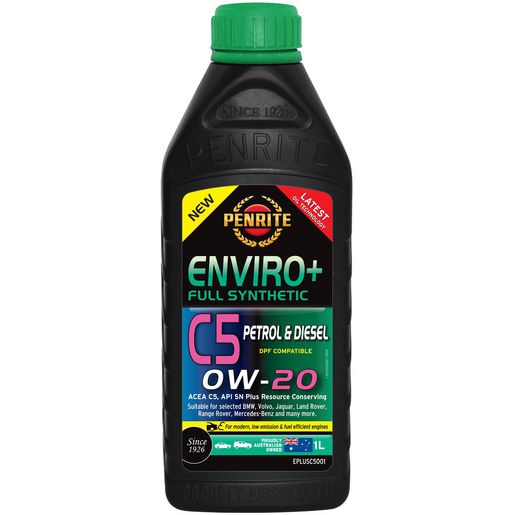Penrite — Penrite 4 Stroke Full Synthetic PAO &amp; Ester 10W-50 Motorcycle Oil 4L — part number EPLUSC5001