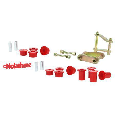 Nolathane — Nolathane - Spring - greasable shackle and bushing kit — part number NEK44